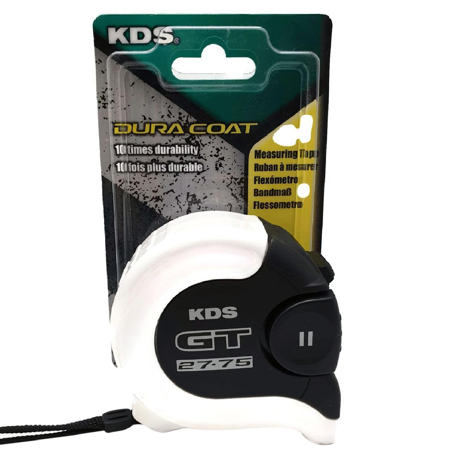 KDS GT 27-75 DURA COAT 7.5M X 27MM Measuring Tape